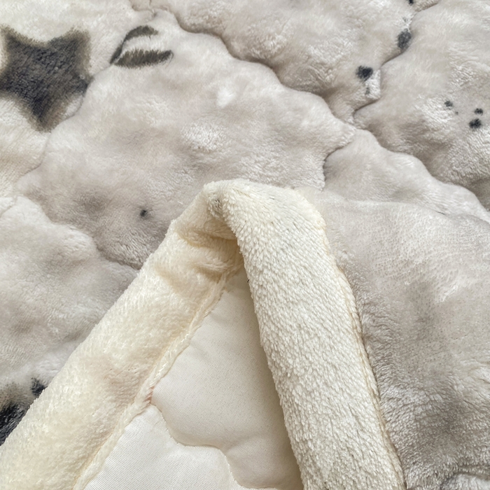 91家纺网 家纺一手货源 找家纺 优品惠 2025新款兔毛绒床垫学生床垫床褥子床护垫 星星