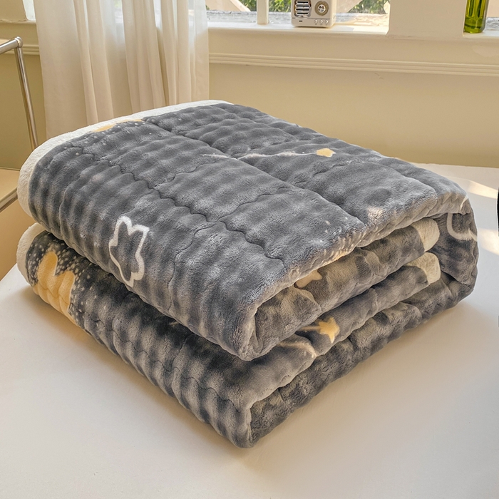 91家纺网 家纺一手货源 找家纺 优品惠 2025新款兔毛绒床垫学生床垫床褥子床护垫 星月传奇