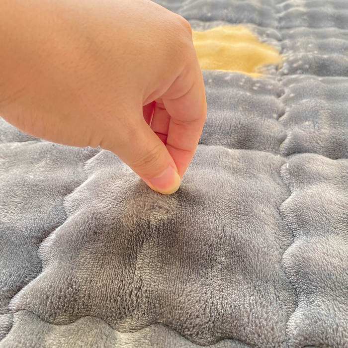 91家纺网 家纺一手货源 找家纺 优品惠 2025新款兔毛绒床垫学生床垫床褥子床护垫 星月传奇