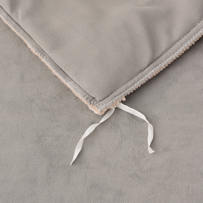 91家纺网 家纺一手货源 找家纺 氧家 2025新款高克重牛奶绒拼角刺绣床单床笠床盖款四件套-钟爱 钟爱-灰