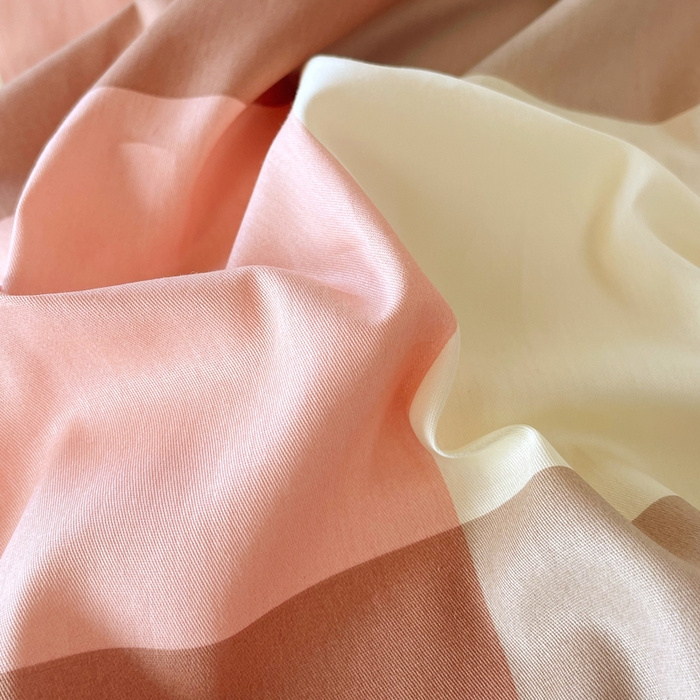 91家纺网 家纺一手货源 找家纺 春皖家纺 2025新款12868全棉印花上下铺四件套-学生床 粉大格