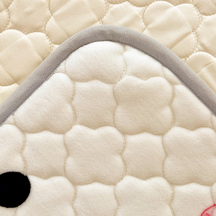 91家纺网 家纺一手货源 找家纺 富馨莱 2025新款牛奶绒夹棉床笠支持一件定做 蝴蝶结-夹棉