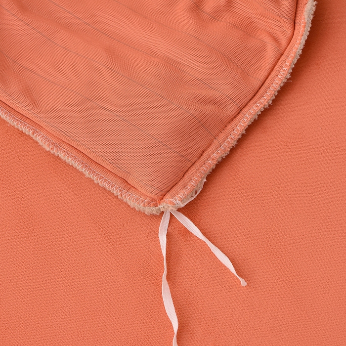 91家纺网 家纺一手货源 找家纺 氧家 2025新款高克重牛奶绒拼角刺绣床单床笠床盖款四件套-星语 星语-橙