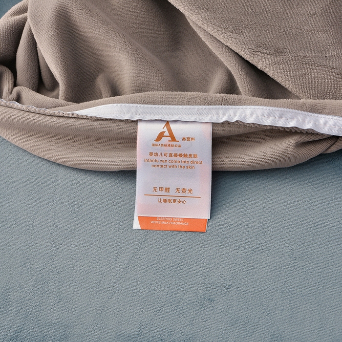 91家纺网 家纺一手货源 找家纺 （总）氧家 2025新款高克重牛奶绒拼角刺绣床单床笠床盖款四件套-经典