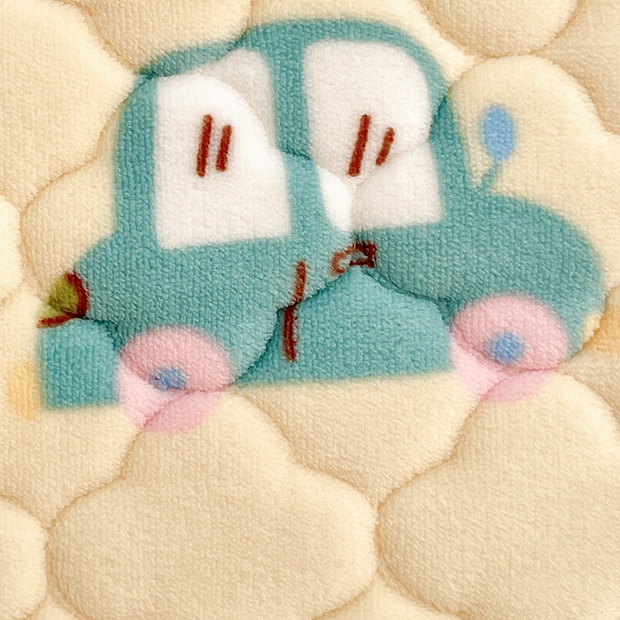 91家纺网 家纺一手货源 找家纺 富馨莱 2025新款牛奶绒夹棉床笠支持一件定做 汽车乐园-夹棉