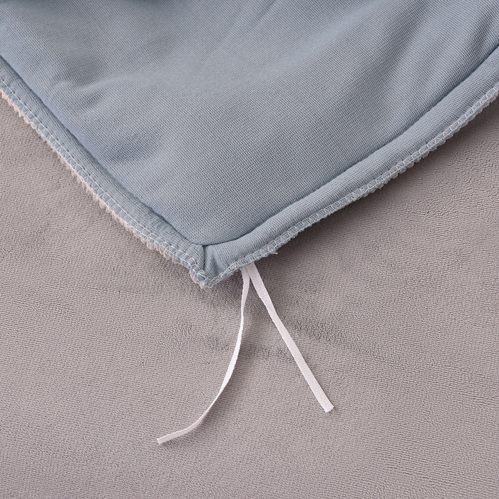 91家纺网 家纺一手货源 找家纺 （总）氧家 2025新款高克重牛奶绒拼角刺绣床单床笠床盖款四件套-初秋