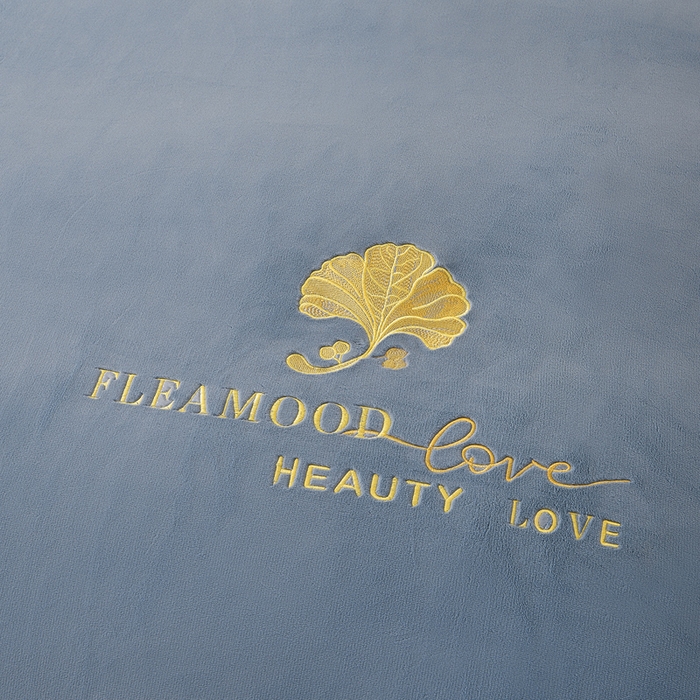 91家纺网 家纺一手货源 找家纺 （总）氧家 2025新款高克重牛奶绒拼角刺绣床单床笠床盖款四件套-初秋