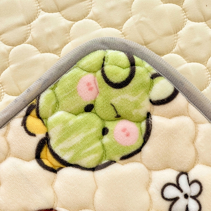 91家纺网 家纺一手货源 找家纺 富馨莱 2025新款牛奶绒夹棉床笠支持一件定做 淘气恐龙-夹棉