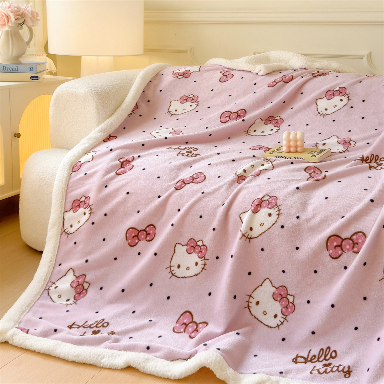 91家纺网 家纺一手货源 找家纺 名兮家居 2025秋冬正版授权经典奥特曼高克重牛奶绒羊羔绒多功能盖毯【含防伪标】 盖毯-美美kt