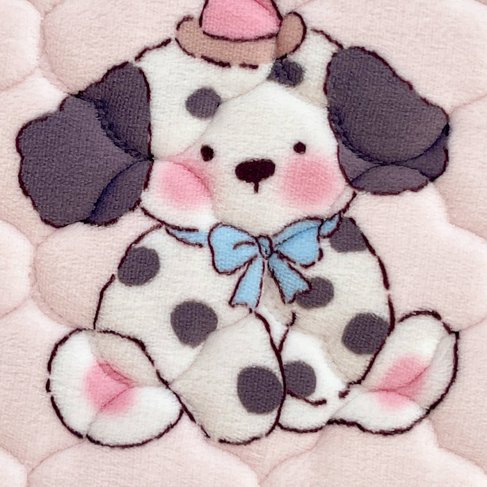 91家纺网 家纺一手货源 找家纺 富馨莱 2025新款牛奶绒夹棉床笠支持一件定做 甜心汪汪-夹棉