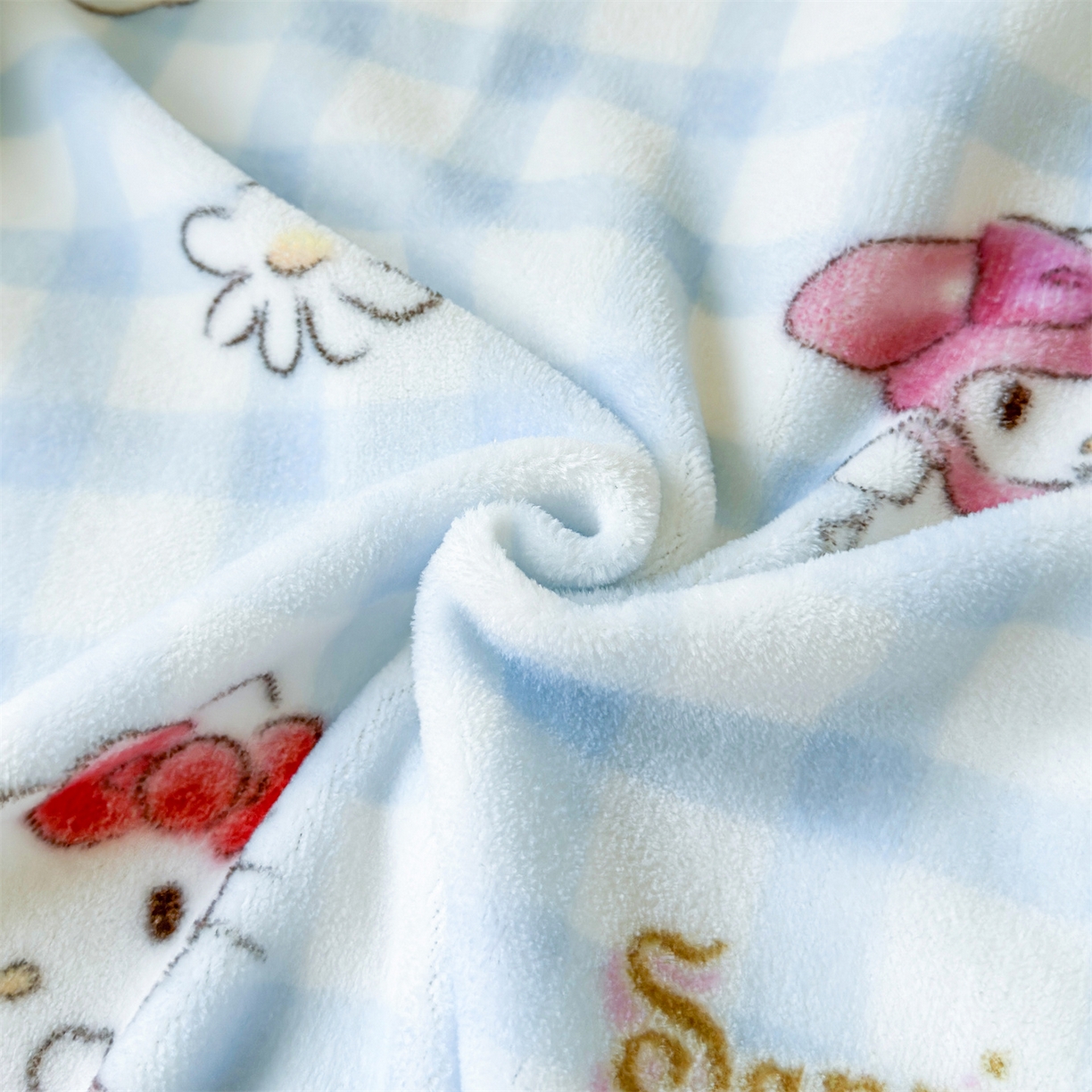 91家纺网 家纺一手货源 找家纺 名兮家居 2025秋冬正版授权经典奥特曼高克重牛奶绒羊羔绒多功能盖毯【含防伪标】 盖毯-蓝格萌宠