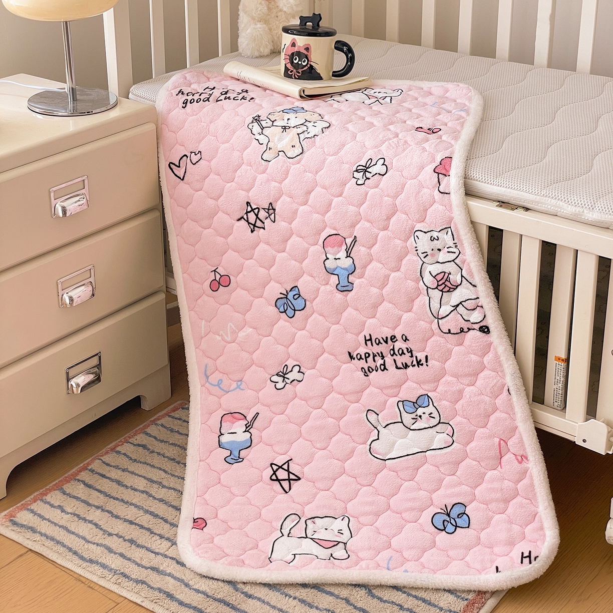 91家纺网 家纺一手货源 找家纺 （总）富馨莱 2025新款幼儿园床垫支持定制尺寸