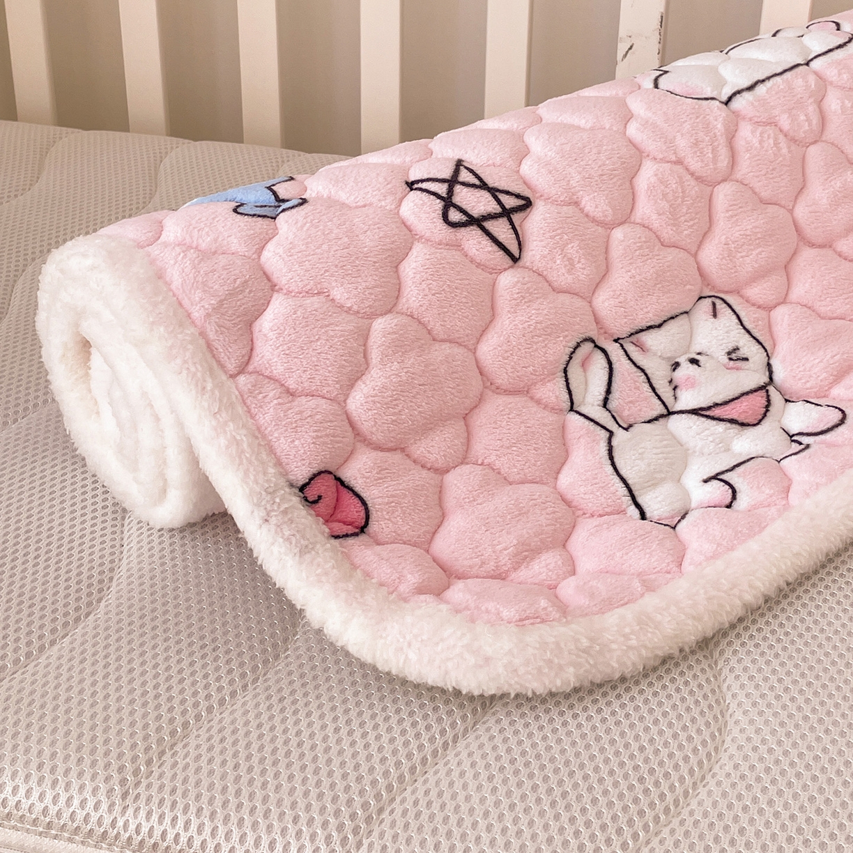 91家纺网 家纺一手货源 找家纺 （总）富馨莱 2025新款幼儿园床垫支持定制尺寸