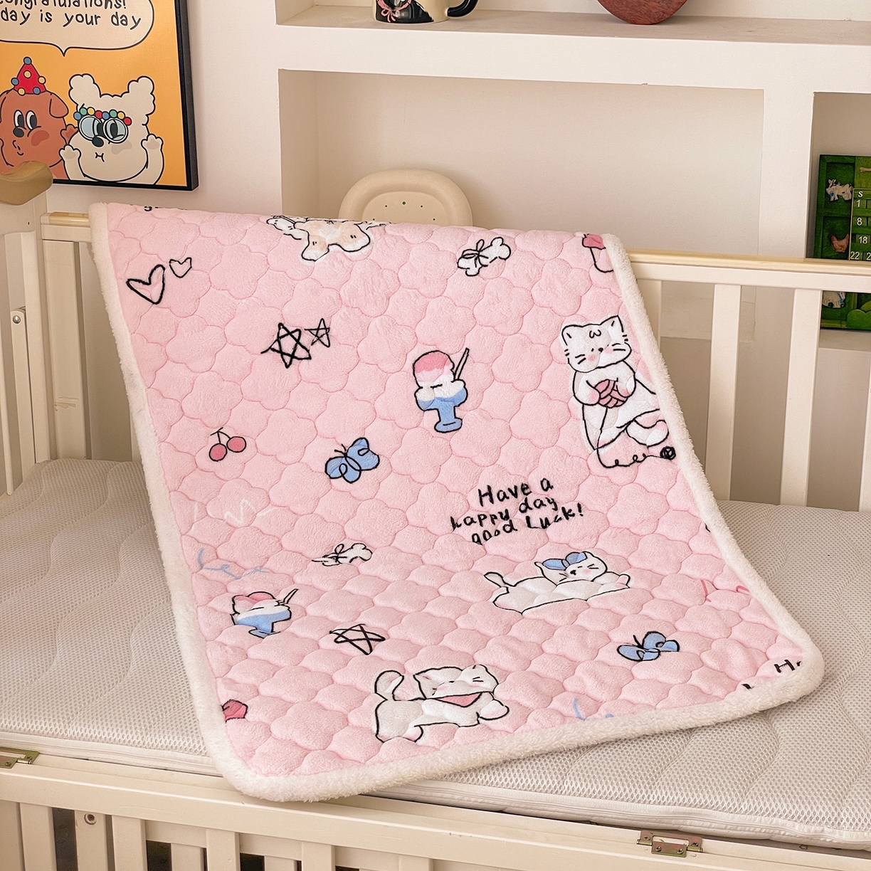 91家纺网 家纺一手货源 找家纺 （总）富馨莱 2025新款幼儿园床垫支持定制尺寸