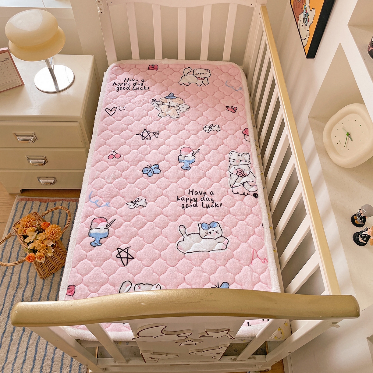 91家纺网 家纺一手货源 找家纺 （总）富馨莱 2025新款幼儿园床垫支持定制尺寸