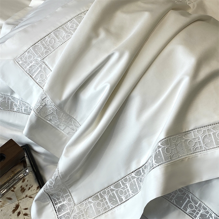 91家纺网 家纺一手货源 找家纺 南泉坊 2025新款纯棉长绒棉镂空四件套-奥兰多 奥兰多本白