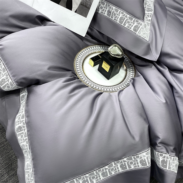 91家纺网 家纺一手货源 找家纺 南泉坊 2025新款纯棉长绒棉镂空四件套-奥兰多 奥兰多灰