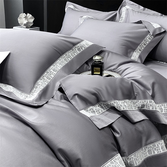 91家纺网 家纺一手货源 找家纺 南泉坊 2025新款纯棉长绒棉镂空四件套-奥兰多 奥兰多灰