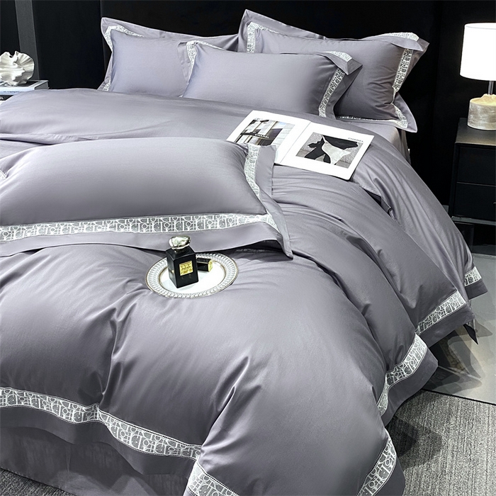 91家纺网 家纺一手货源 找家纺 南泉坊 2025新款纯棉长绒棉镂空四件套-奥兰多 奥兰多灰