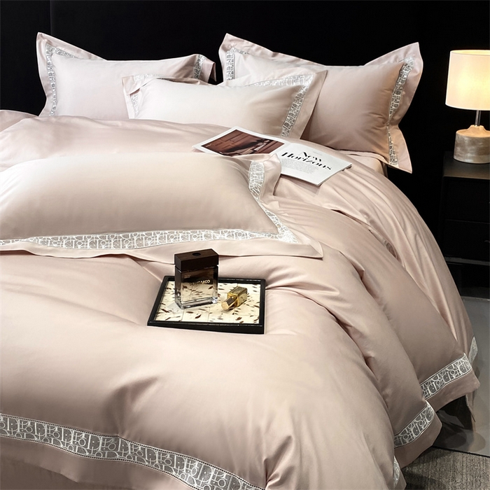 91家纺网 家纺一手货源 找家纺 南泉坊 2025新款纯棉长绒棉镂空四件套-奥兰多 奥兰多盈盈粉