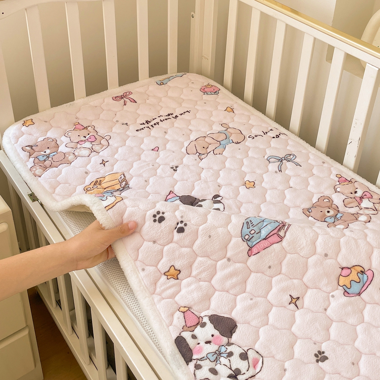 91家纺网 家纺一手货源 找家纺 （总）富馨莱 2025新款幼儿园床垫支持定制尺寸