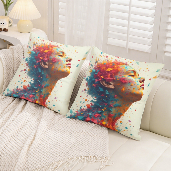 91家纺网 家纺一手货源 找家纺 （总）合纵跨境工厂 2025新款一件定制跨境抱枕套希音集采亚马逊速卖通24小时内发货磨毛水晶绒材质-现代简约风抱枕两件套