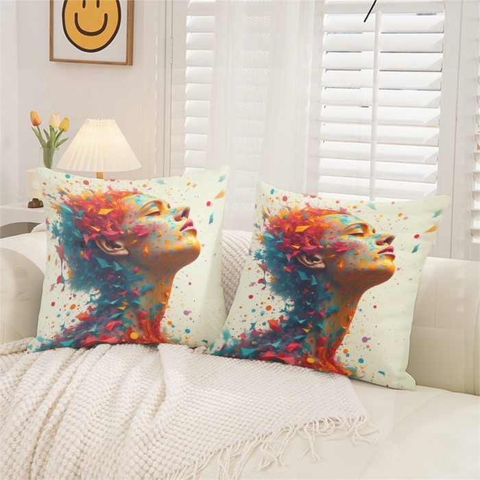 91家纺网 家纺一手货源 找家纺 （总）合纵跨境工厂 2025新款一件定制跨境抱枕套希音集采亚马逊速卖通24小时内发货磨毛水晶绒材质-现代简约风抱枕两件套