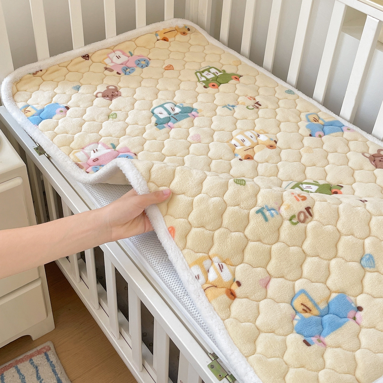 富馨莱 2025新款幼儿园床垫支持定制尺寸 汽车乐园