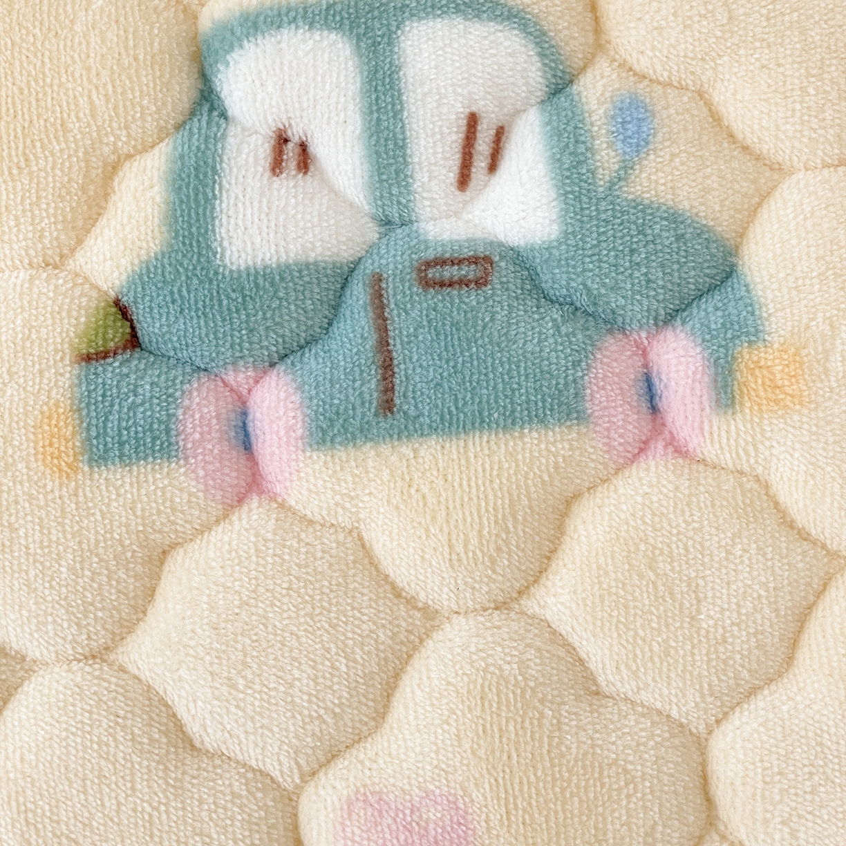 91家纺网 家纺一手货源 找家纺 富馨莱 2025新款幼儿园床垫支持定制尺寸 汽车乐园