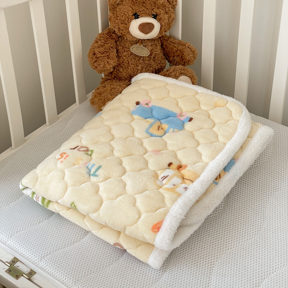 91家纺网 家纺一手货源 找家纺 富馨莱 2025新款幼儿园床垫支持定制尺寸 汽车乐园