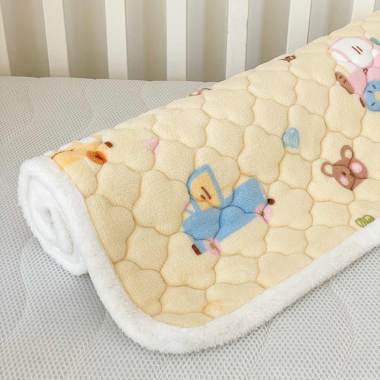 91家纺网 家纺一手货源 找家纺 富馨莱 2025新款幼儿园床垫支持定制尺寸 汽车乐园