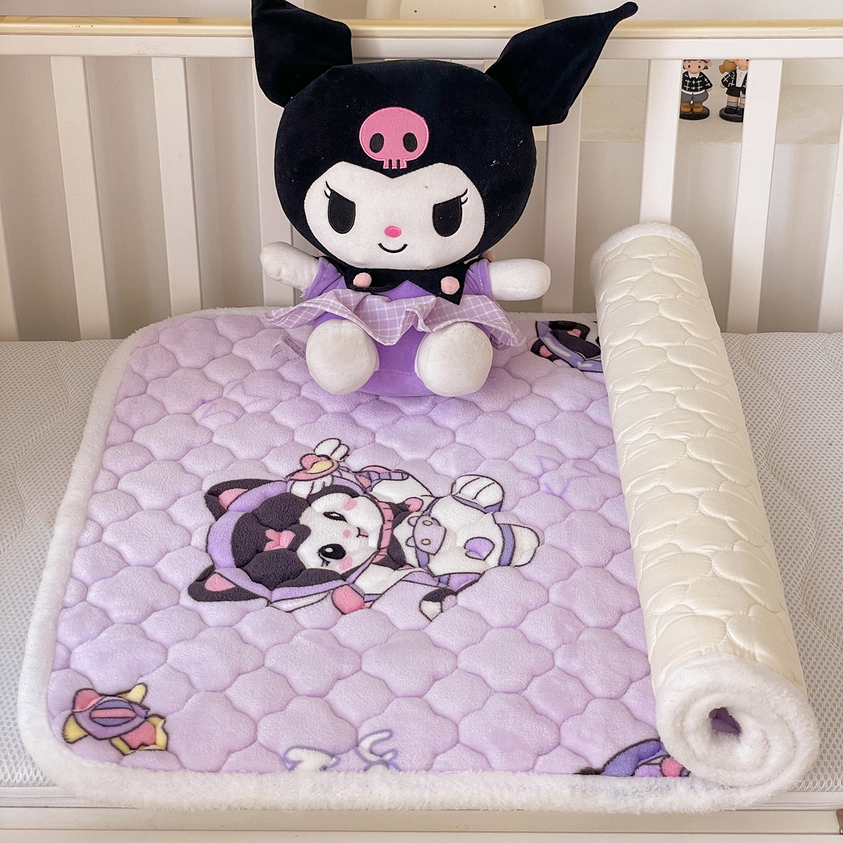 91家纺网 家纺一手货源 找家纺 富馨莱 2025新款幼儿园床垫支持定制尺寸 甜美星际