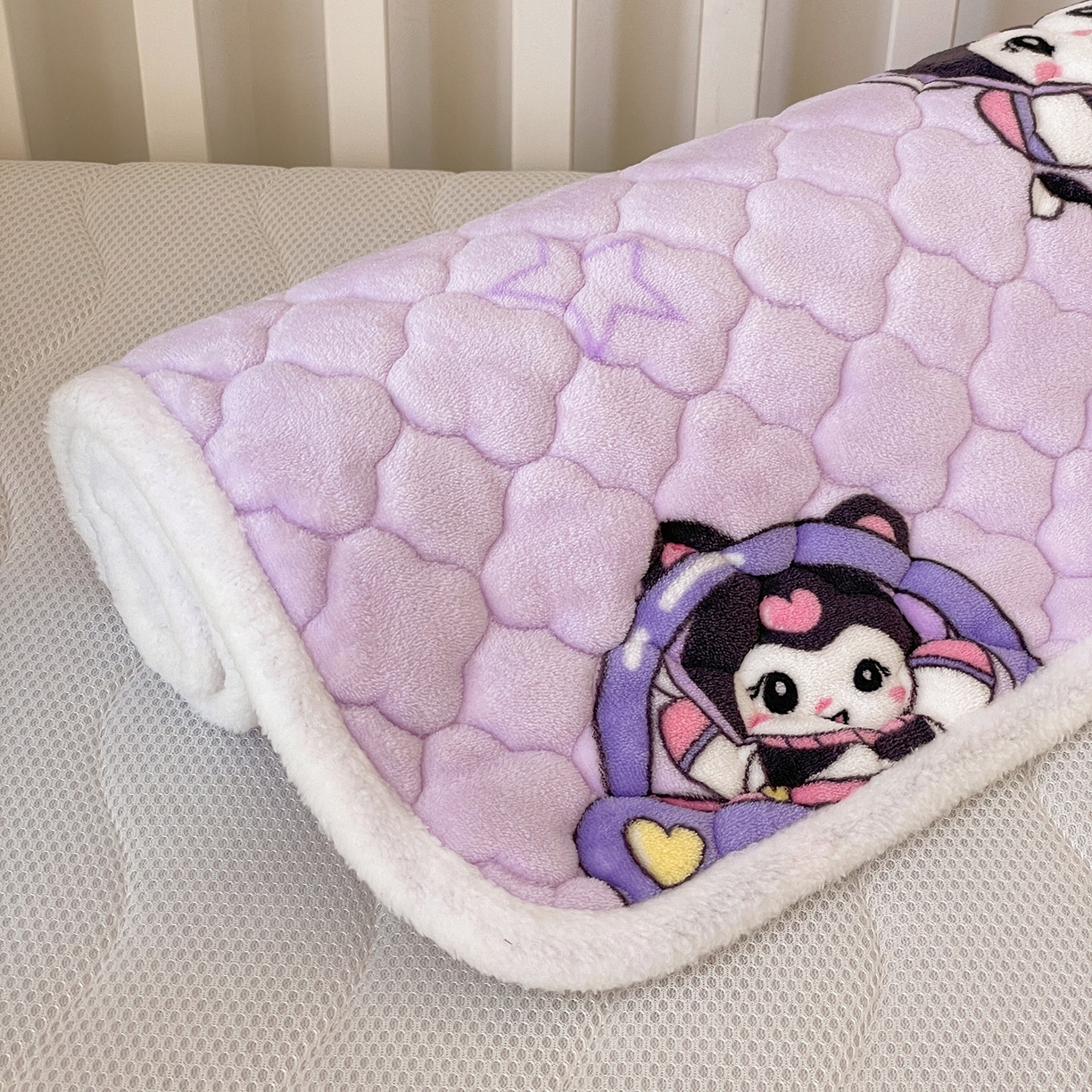 91家纺网 家纺一手货源 找家纺 富馨莱 2025新款幼儿园床垫支持定制尺寸 甜美星际