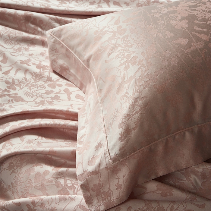 91家纺网 家纺一手货源 找家纺 （总）南泉坊 2025新款50支天丝棉色织提花四件套