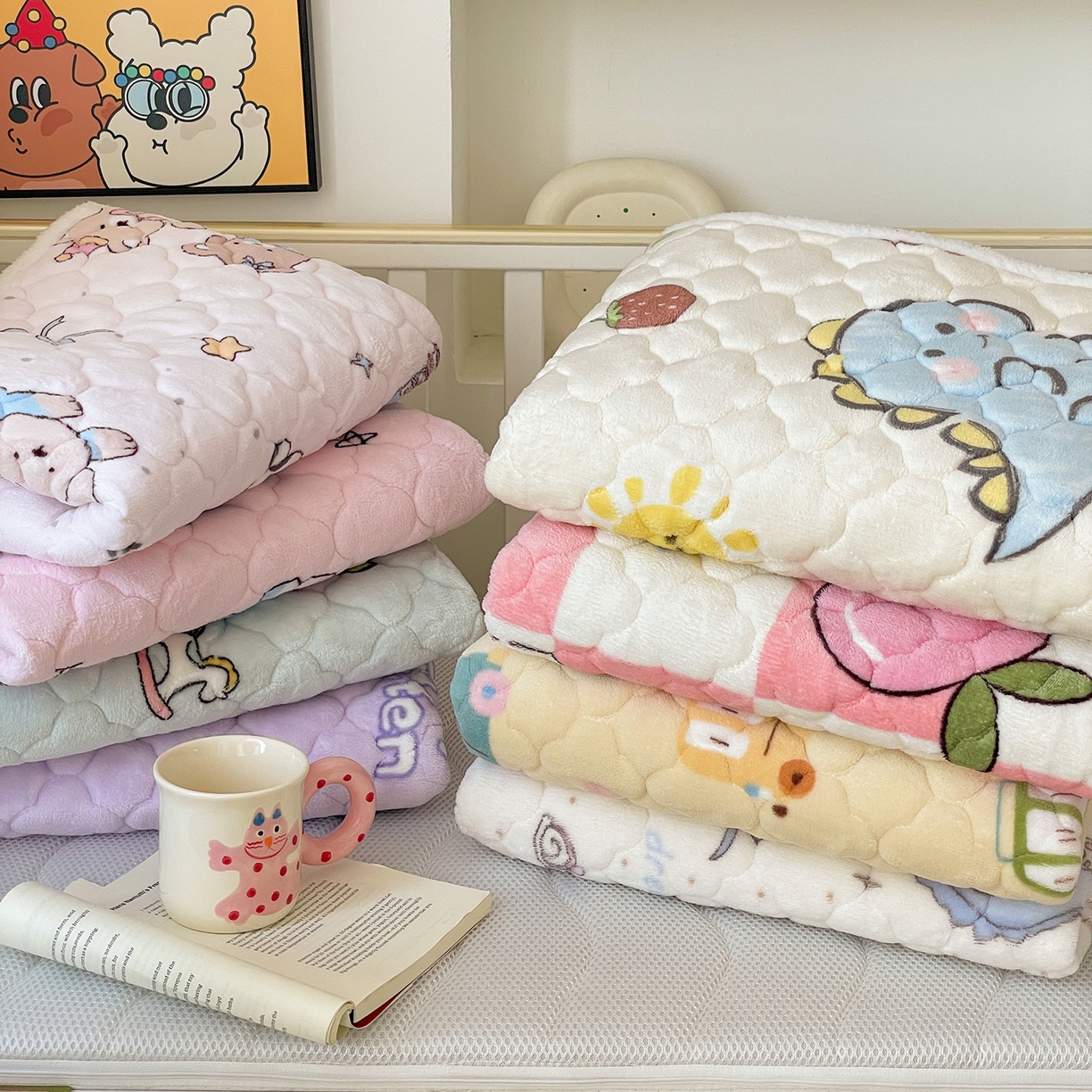 富馨莱 2025新款幼儿园床垫支持定制尺寸 组合图