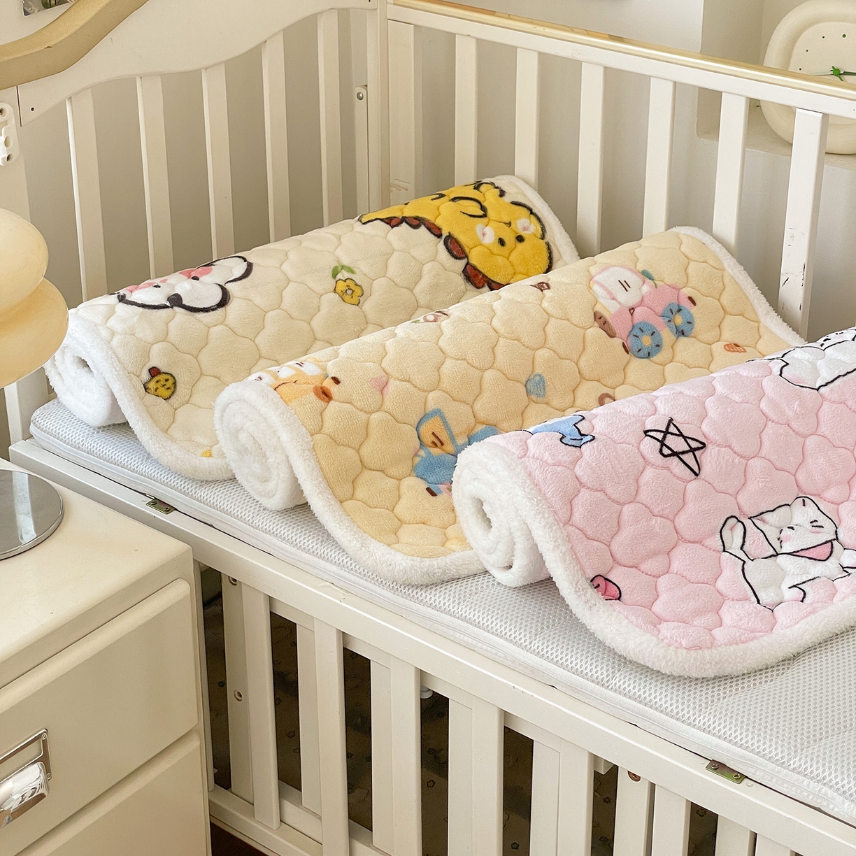 91家纺网 家纺一手货源 找家纺 富馨莱 2025新款幼儿园床垫支持定制尺寸 组合图