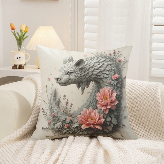 91家纺网 家纺一手货源 找家纺 （总）合纵跨境工厂 2025新款一件定制跨境抱枕套希音集采亚马逊速卖通24小时内发货磨毛水晶绒材质-现代简约风抱枕两件套