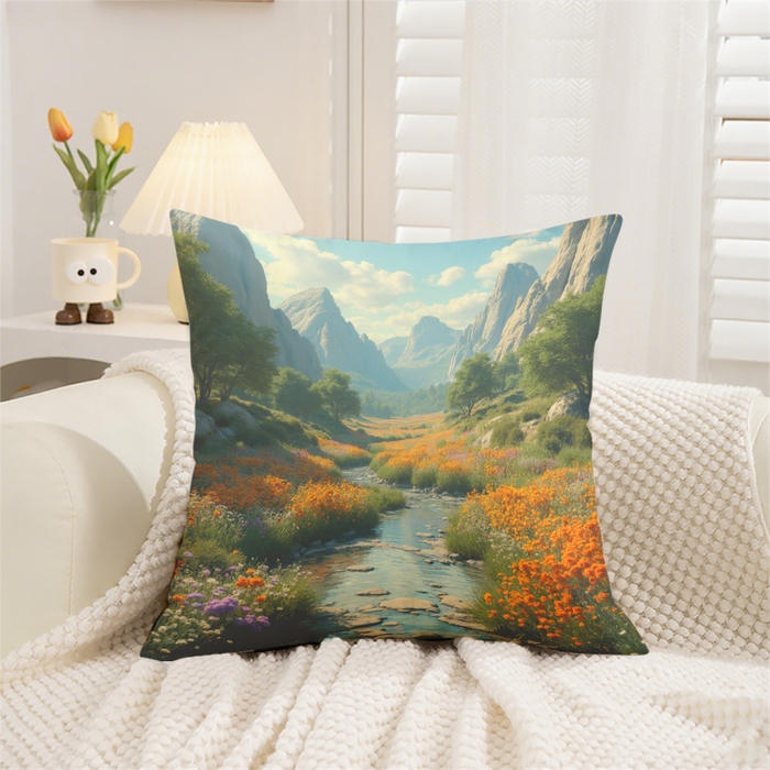 91家纺网 家纺一手货源 找家纺 （总）合纵跨境工厂 2025新款一件定制跨境抱枕套希音集采亚马逊速卖通24小时内发货磨毛水晶绒材质-现代简约风抱枕两件套