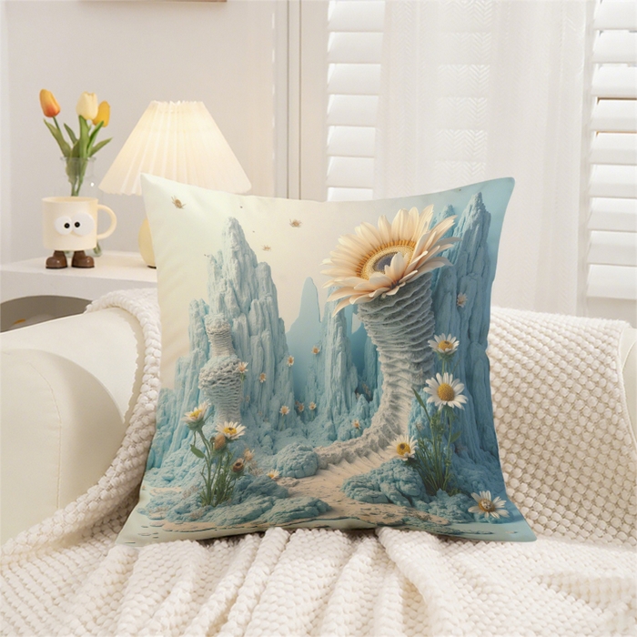 91家纺网 家纺一手货源 找家纺 （总）合纵跨境工厂 2025新款一件定制跨境抱枕套希音集采亚马逊速卖通24小时内发货磨毛水晶绒材质-现代简约风抱枕两件套