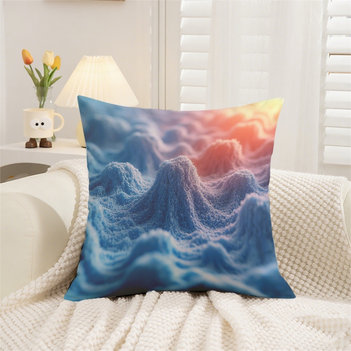 91家纺网 家纺一手货源 找家纺 （总）合纵跨境工厂 2025新款一件定制跨境抱枕套希音集采亚马逊速卖通24小时内发货磨毛水晶绒材质-现代简约风抱枕两件套