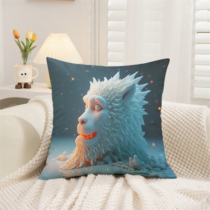 91家纺网 家纺一手货源 找家纺 （总）合纵跨境工厂 2025新款一件定制跨境抱枕套希音集采亚马逊速卖通24小时内发货磨毛水晶绒材质-现代简约风抱枕两件套