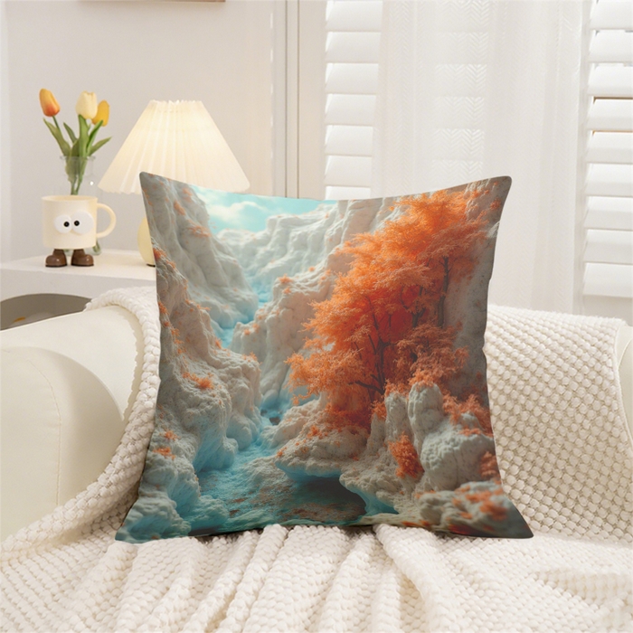 91家纺网 家纺一手货源 找家纺 （总）合纵跨境工厂 2025新款一件定制跨境抱枕套希音集采亚马逊速卖通24小时内发货磨毛水晶绒材质-现代简约风抱枕两件套