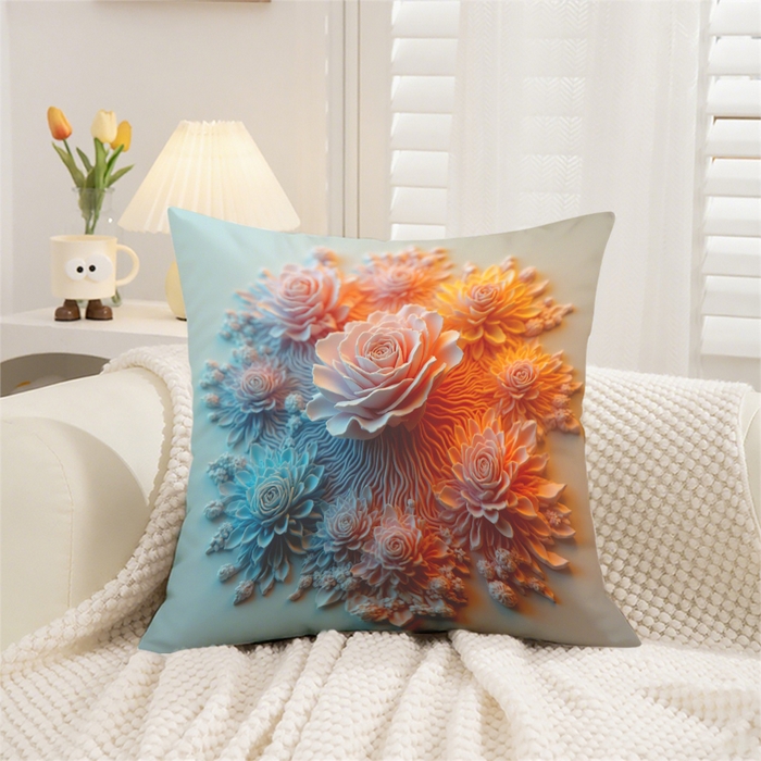 91家纺网 家纺一手货源 找家纺 （总）合纵跨境工厂 2025新款一件定制跨境抱枕套希音集采亚马逊速卖通24小时内发货磨毛水晶绒材质-现代简约风抱枕两件套