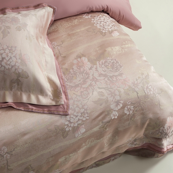 91家纺网 家纺一手货源 找家纺 （总）南泉坊 2025新款高精密色织大提花四件套