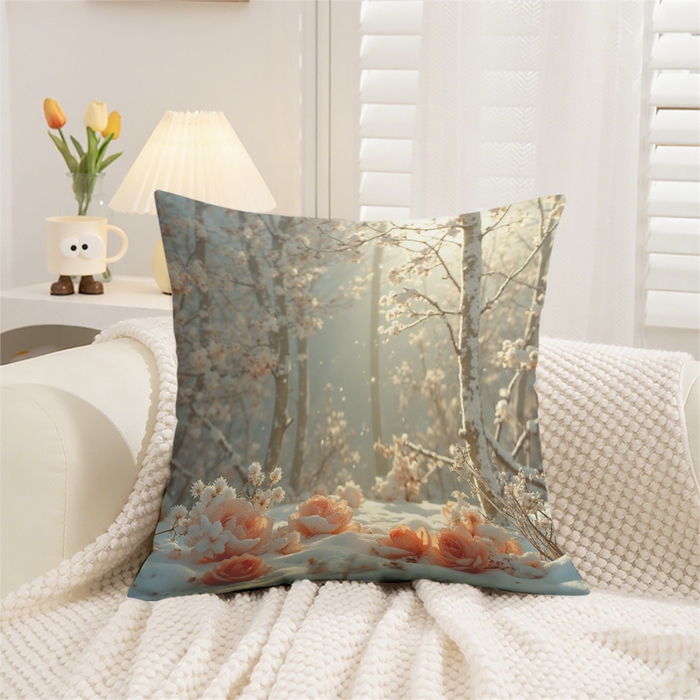 91家纺网 家纺一手货源 找家纺 （总）合纵跨境工厂 2025新款一件定制跨境抱枕套希音集采亚马逊速卖通24小时内发货磨毛水晶绒材质-现代简约风抱枕两件套