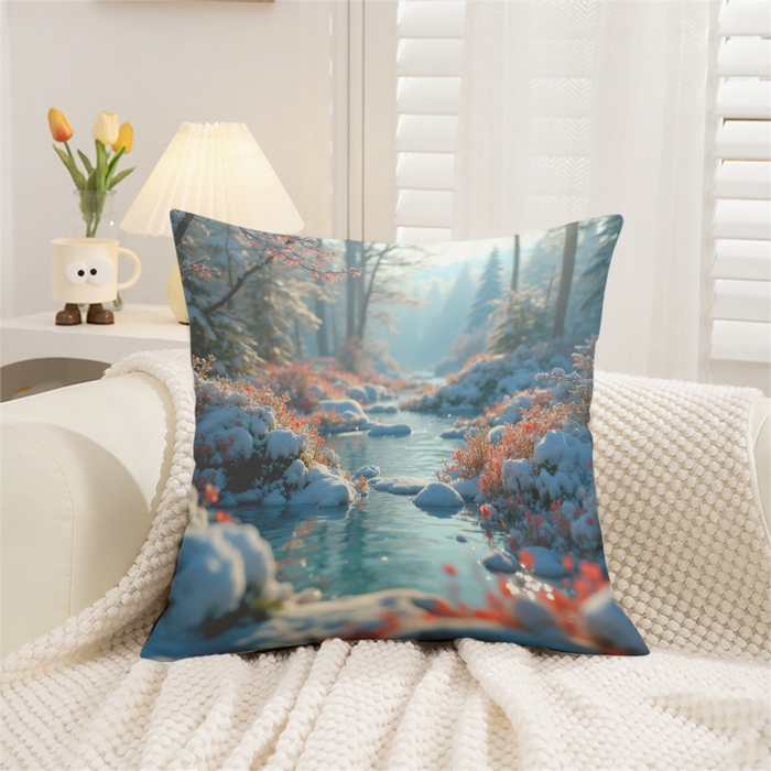 91家纺网 家纺一手货源 找家纺 （总）合纵跨境工厂 2025新款一件定制跨境抱枕套希音集采亚马逊速卖通24小时内发货磨毛水晶绒材质-现代简约风抱枕两件套