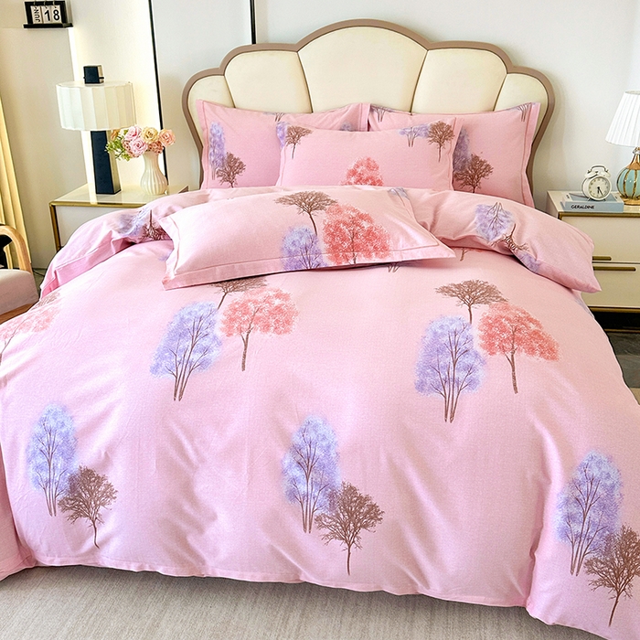 91家纺网 家纺一手货源 找家纺 （总）橘姿 2025新款100%加厚全棉四件套纯棉四件套磨毛四件套礼盒装（控价不低于170）