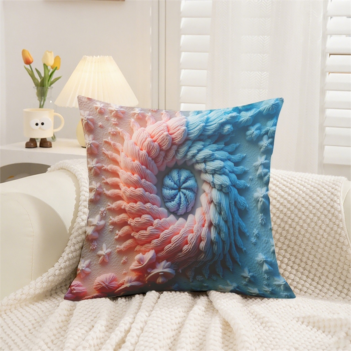 91家纺网 家纺一手货源 找家纺 （总）合纵跨境工厂 2025新款一件定制跨境抱枕套希音集采亚马逊速卖通24小时内发货磨毛水晶绒材质-现代简约风抱枕两件套