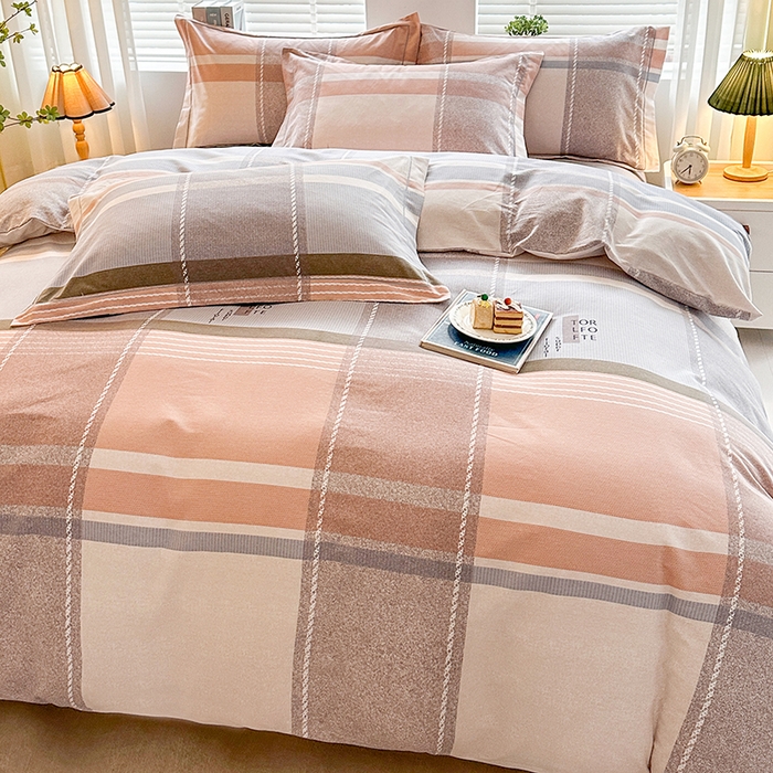 91家纺网 家纺一手货源 找家纺 （总）橘姿 2025新款100%加厚全棉四件套纯棉四件套磨毛四件套礼盒装（控价不低于170）