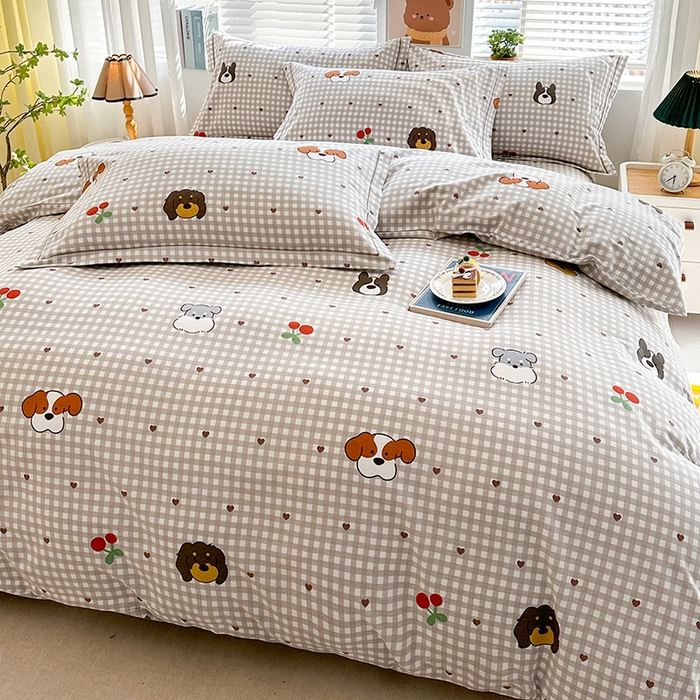 91家纺网 家纺一手货源 找家纺 （总）橘姿 2025新款100%加厚全棉四件套纯棉四件套磨毛四件套礼盒装（控价不低于170）